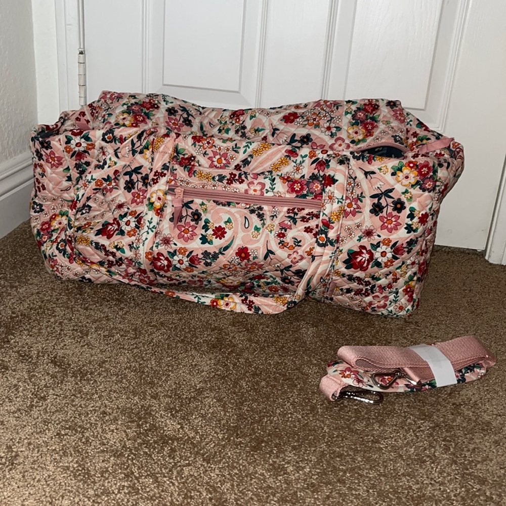 Brand new, unused Vera Bradley Large Duffel